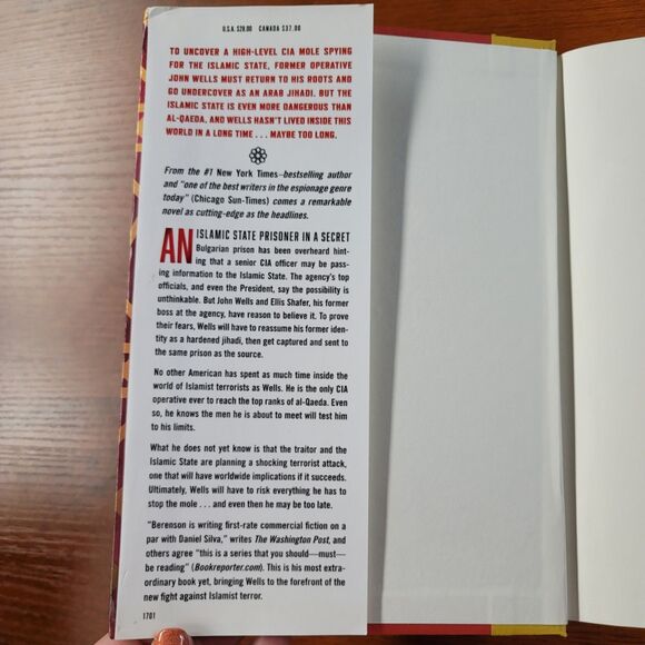 The Prisoner (A John Wells Novel) Book 11 of 12 by Alex Berenson - Picture 2 of 4